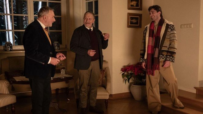 Barwy szczęścia odc. 3164. Andrzej (Leon Charewicz), Cezary (Marcel Opaliński), Antoni Kiryłło (Cezary Nowak)