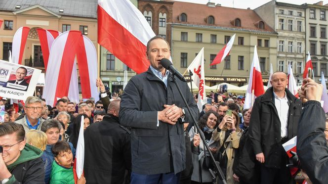 Karol Nawrocki przyjechał do Torunia. Fotorelacja ze spotkania