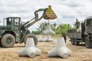   Budowa Tarczy Wschód w miejscowości Rutka w woj. warmińsko-mazurskim