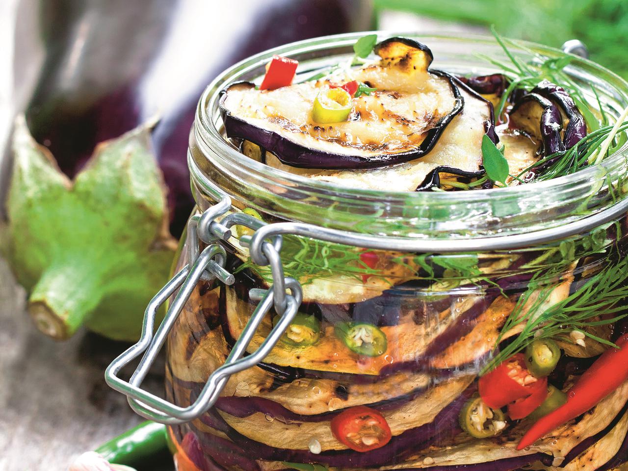 Bakłażany w winnym occie