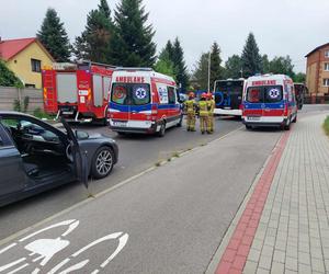 Wypadek na Moniuszki w Starachowicach