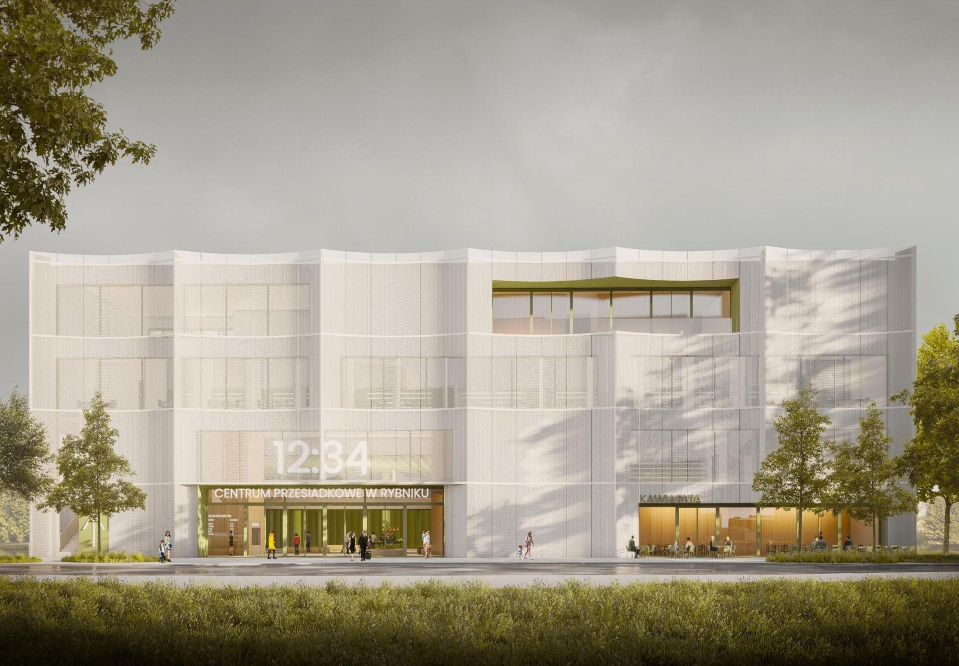 Centrum przesiadkowe w Rybniku według BDM Architekci