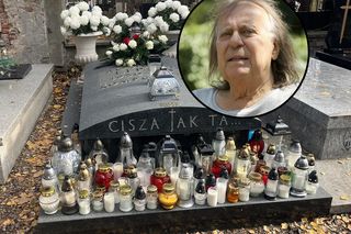 Odwiedziliśmy grób Romualda Lipko. Ten szczegół na cmentarzu w Lublinie chwyta za serce