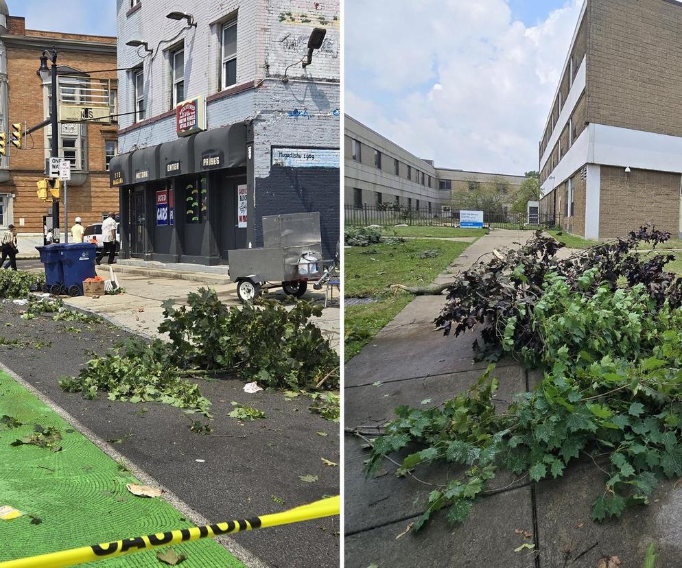 Tornado przeszło przez Buffalo