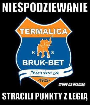 Legia Warszawa - Termalica, MEMY