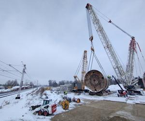 Maszyna do drążenia tunelu w Łodzi