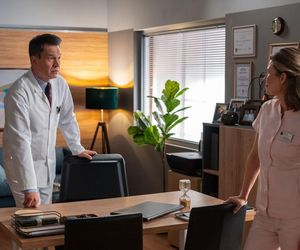 Na dobre i na złe odc. 949.  Andrzej Falkowicz (Michał Żebrowski), Kinga Lipska (Magdalena Kumorek)