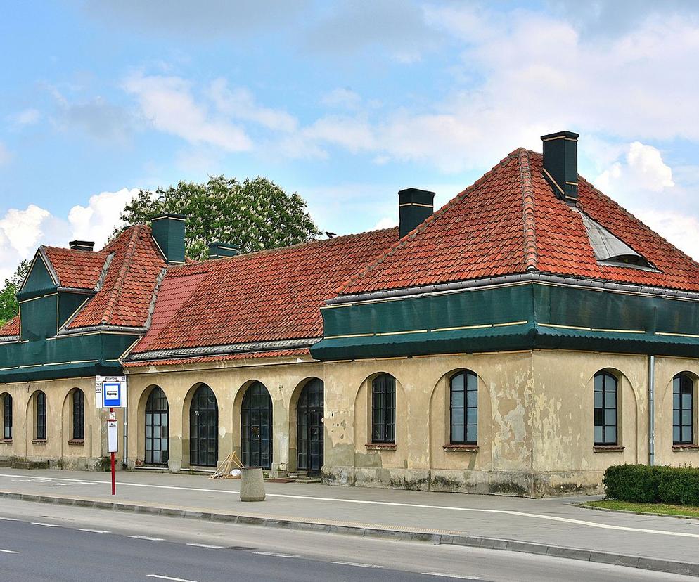 Budynek dawnego dworca Kolei Wilanowskiej