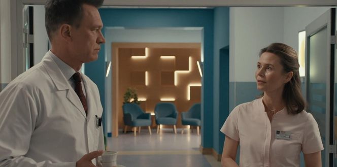 	Na dobre i na złe odc. 959 finał sezonu. Andrzej Falkowicz (Michał Żebrowski), Kinga Lipska (Magdalena Kumorek)