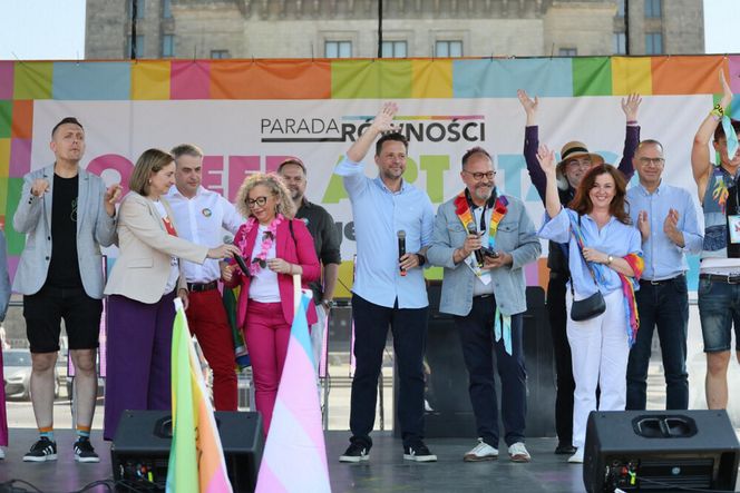 Parada Równości z politykami.