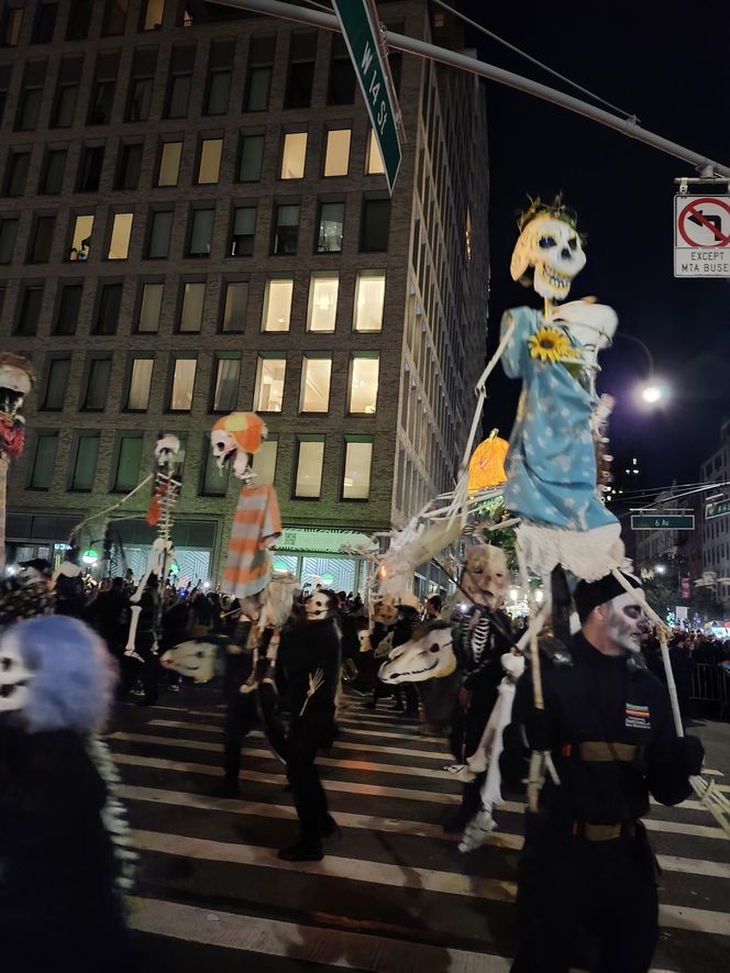 52. Parada Halloweenowa na Manhattanie w NYC