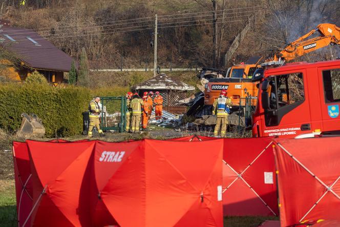 Eksplozja w domu w Ustroniu. Trwają poszukiwania ocalałych