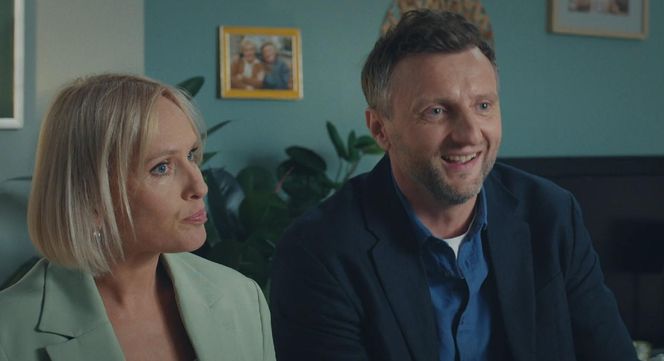 M jak miłość odc. 1881. Dorota (Iwona Rejzner), Bartek (Arkadiusz Smoleński)