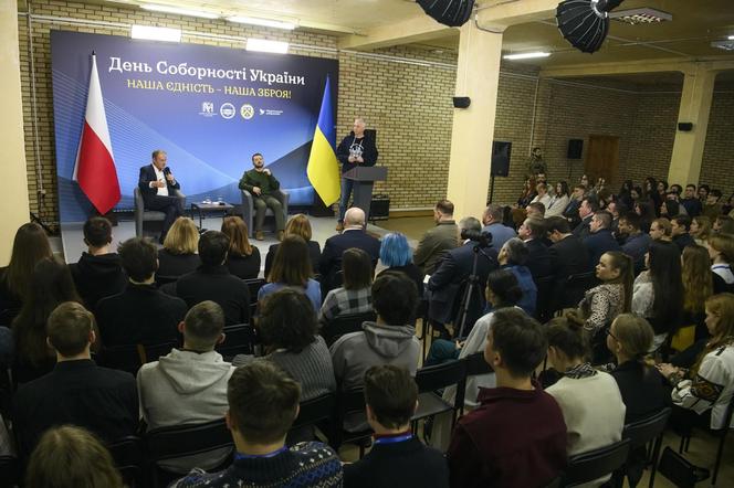 Premier Donald Tusk spotkał się w Kijowie z prezydentem Wołodymyrem Zełenskim