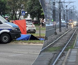 Potrącona na przejściu 27-latka wyleciała w powietrze i wylądowała na torach! Śmiertelny wypadek w Łodzi