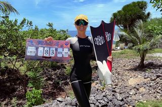 Polka Agata Załęcka osiągnęła sukces bijąc rekord swiata we freedivingu.