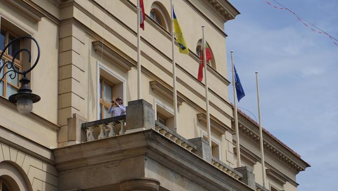 Zaczytany „Jan” oparł się kopytkiem o lubelską kamienicę! Koziołek inspirowany powieścią Bolesława Prusa pojawił się w miejskiej infrastrukturze. ZDJĘCIA