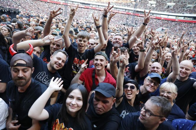 Koncert AC/DC w Warszawie (4.07.2025) - część druga. Organizatorem koncertu jest Live Nation