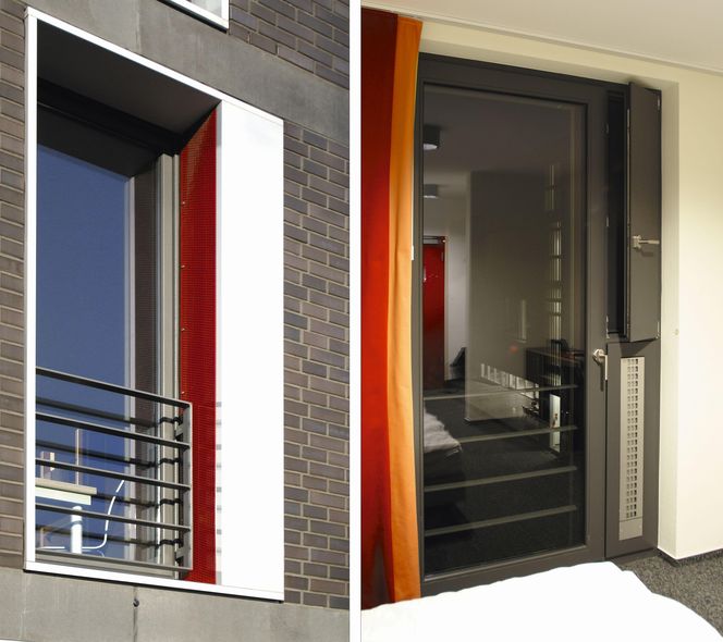 Wentylacja przez fasadę