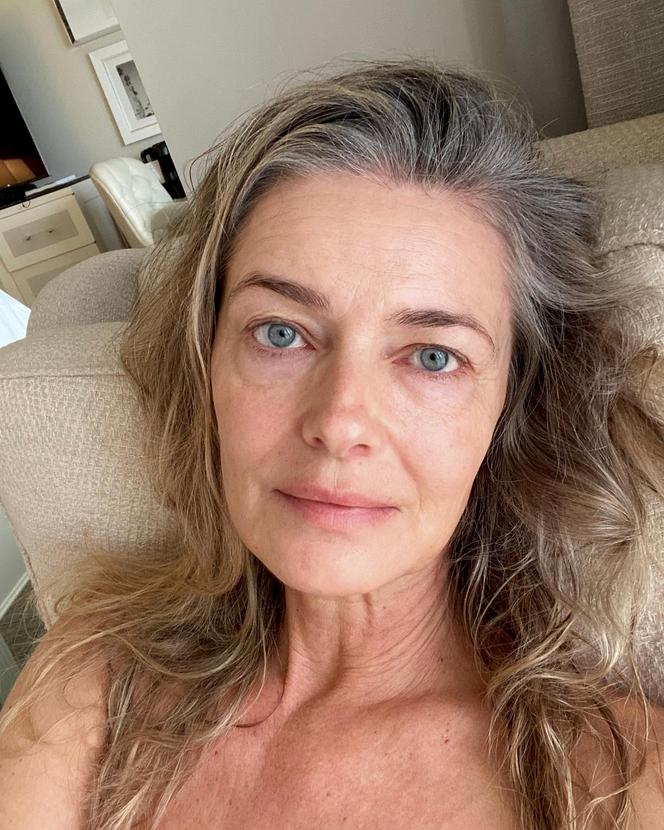 Paulina Porizkova nago! 58-latka zakryła się tylko futrzakiem