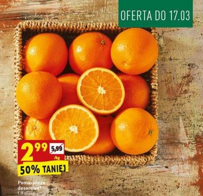 Pomarańcze za 2,99 zł