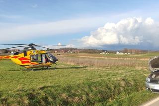 Jabłonica Polska. Wypadek motocyklisty [GALERIA]	