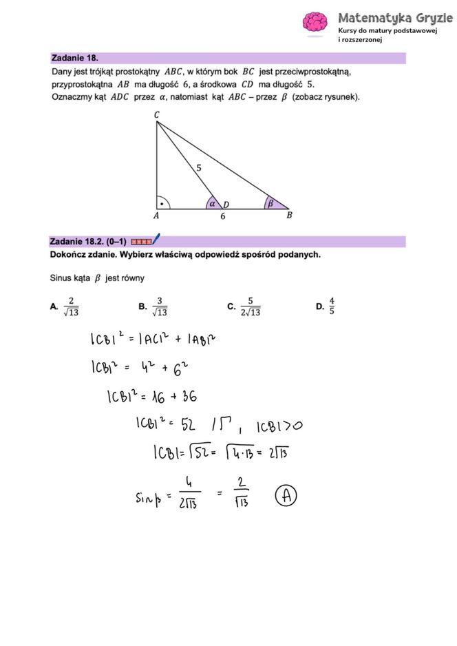 Matura 2025 - matematyka