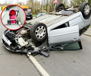 Samochód przygniótł 3-latka i jego babcię. Kobieta w ostatniej chwili odepchnęła wózek