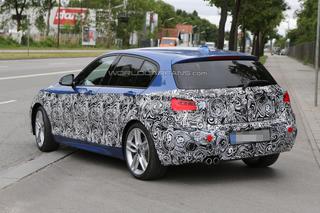BMW Serii 1 po liftingu - zdjęcia szpiegowskie