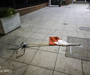 Znieważenie flagi w Gorzowie