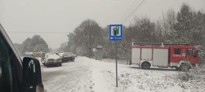 Wypadek w Krasocinie w powiecie włoszczowskim