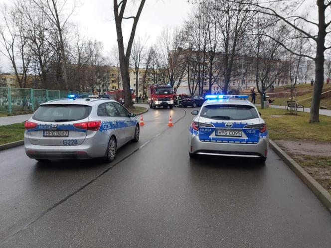 Wypadek w Krakowie