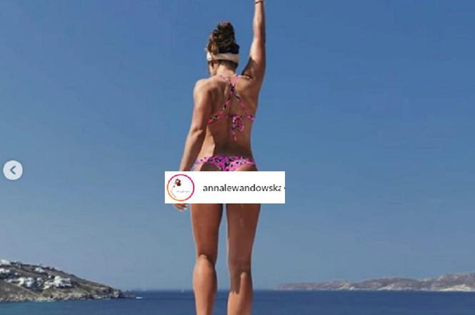 Anna Lewandowska w bikini