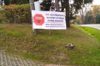 Nie dla przebiegu trasy S7 przez Gminę Skawina. Mieszkańcy protestują