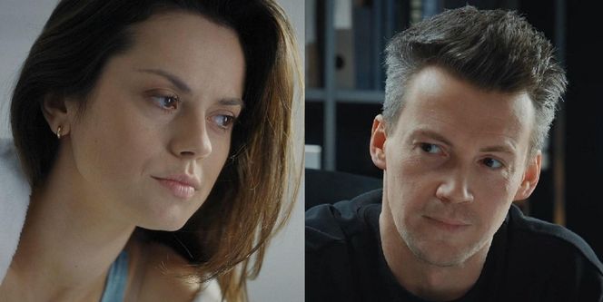 M jak miłość, odcinek 1867. Kasia (Paulina Lasota), Jakub (Krzysztof Kwiatkowski)