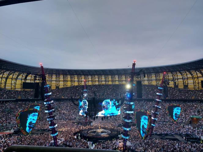 Ed Sheeran w Gdańsku. Niesamowite widowisko. Ponad 50 tys. ludzi na stadionie