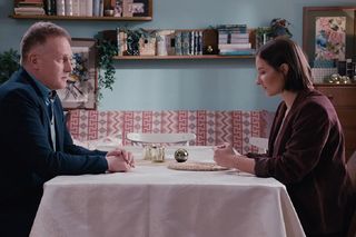 M jak miłość, odc. 1881. Agnes (Amanda Mincewicz) - córka Elsy Meyer, Artur Rogowski (Robert Moskwa)