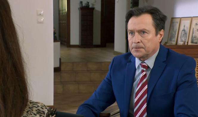 Na Wspólnej odc. 3448.  Rafał Cielecki (Jacek Kawalec), Wanda (Agnieszka Korzeniowska)