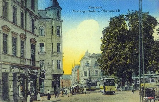 Olsztyńskie ulice na archiwalnych zdjęciach. Tak wyglądały dawniej 