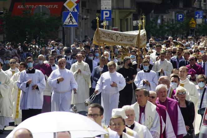 Procesja Bożego Ciała w Poznaniu 03.06.2021 