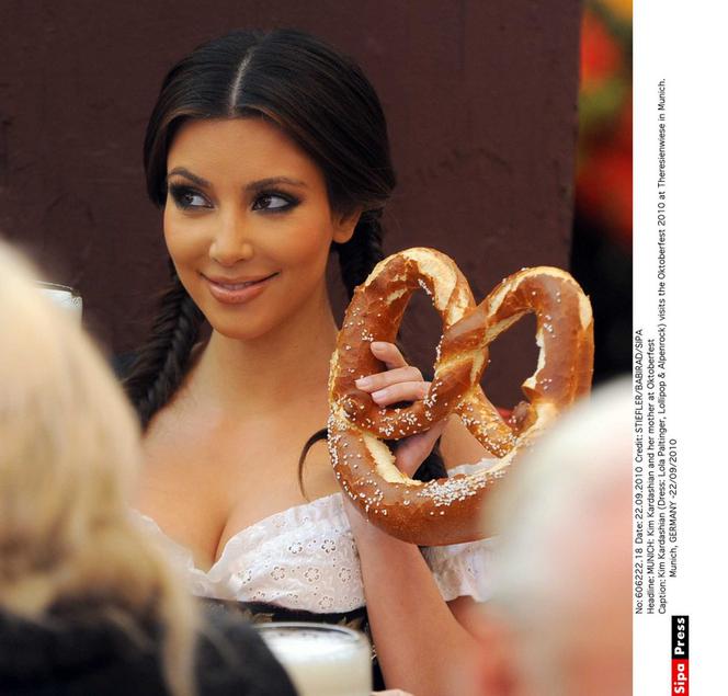 Kim Kardashian na Oktoberfest