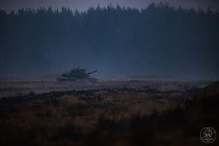 Abramsy z 1. Warszawskiej Brygady Pancernej