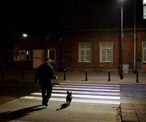 Doświetlanie przejść dla pieszych w Warszawie