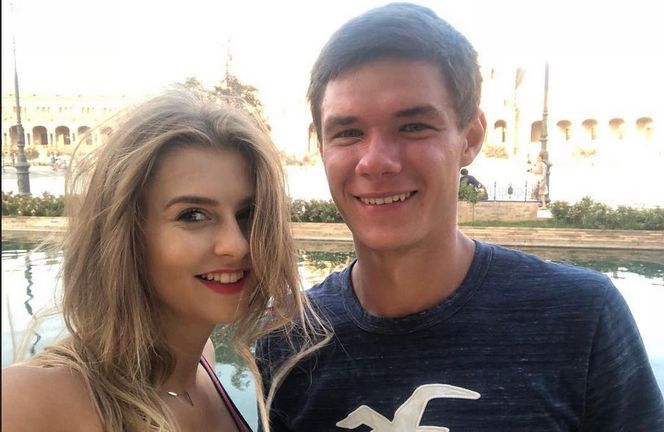 Kamil Majchrzak z narzeczoną Martą