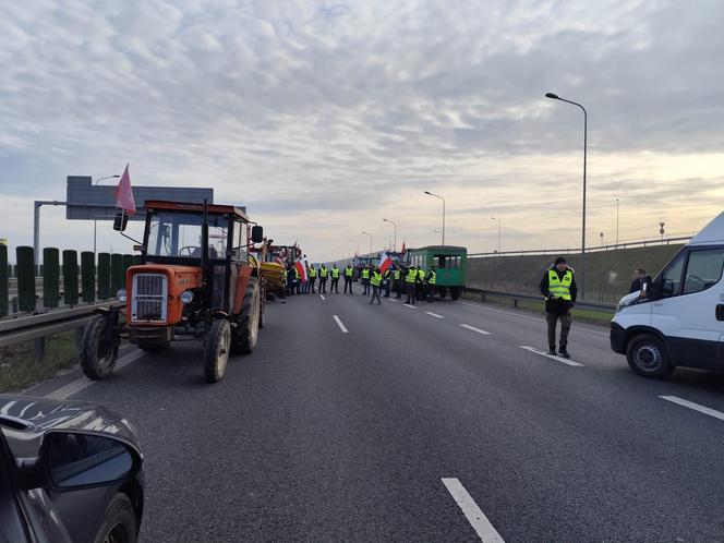 Protest rolników w Wielkopolsce 20.03.2024 