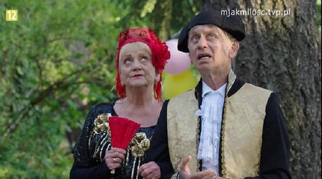 M jak miłość odc. 1691. Zofia Kisielowa (Małgorzata Rożniatowska), Robert Żak (Krzysztof Tyniec) 