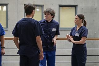 Pierwsza miłość, odcinek 3952: Julita (Dagmara Bryzek), Filip (Dominik Smaruj)