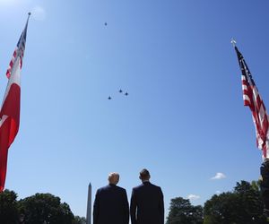 Spotkanie Donalda Trumpa z Karolem Nawrockim