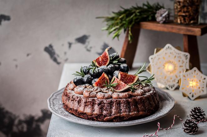 Tort orzechowy: ciasto na Boże Narodzenie