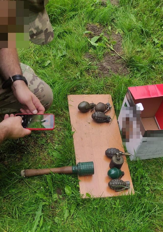 Włamanie na posesję, która okazała się arsenałem broni